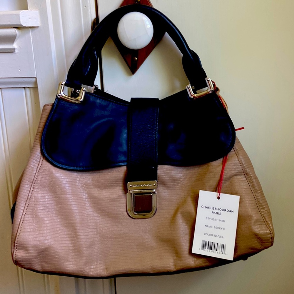 NWT Charles Jourdan satchel